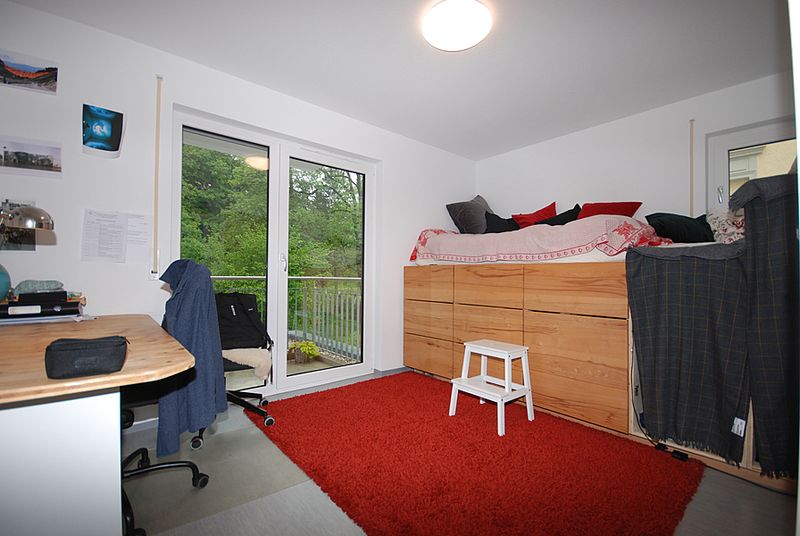 Nur Studenten/Auszubildende!!! Appart. mit Balkon mit Gemeinschaftsküche im Zentrum von Kempten